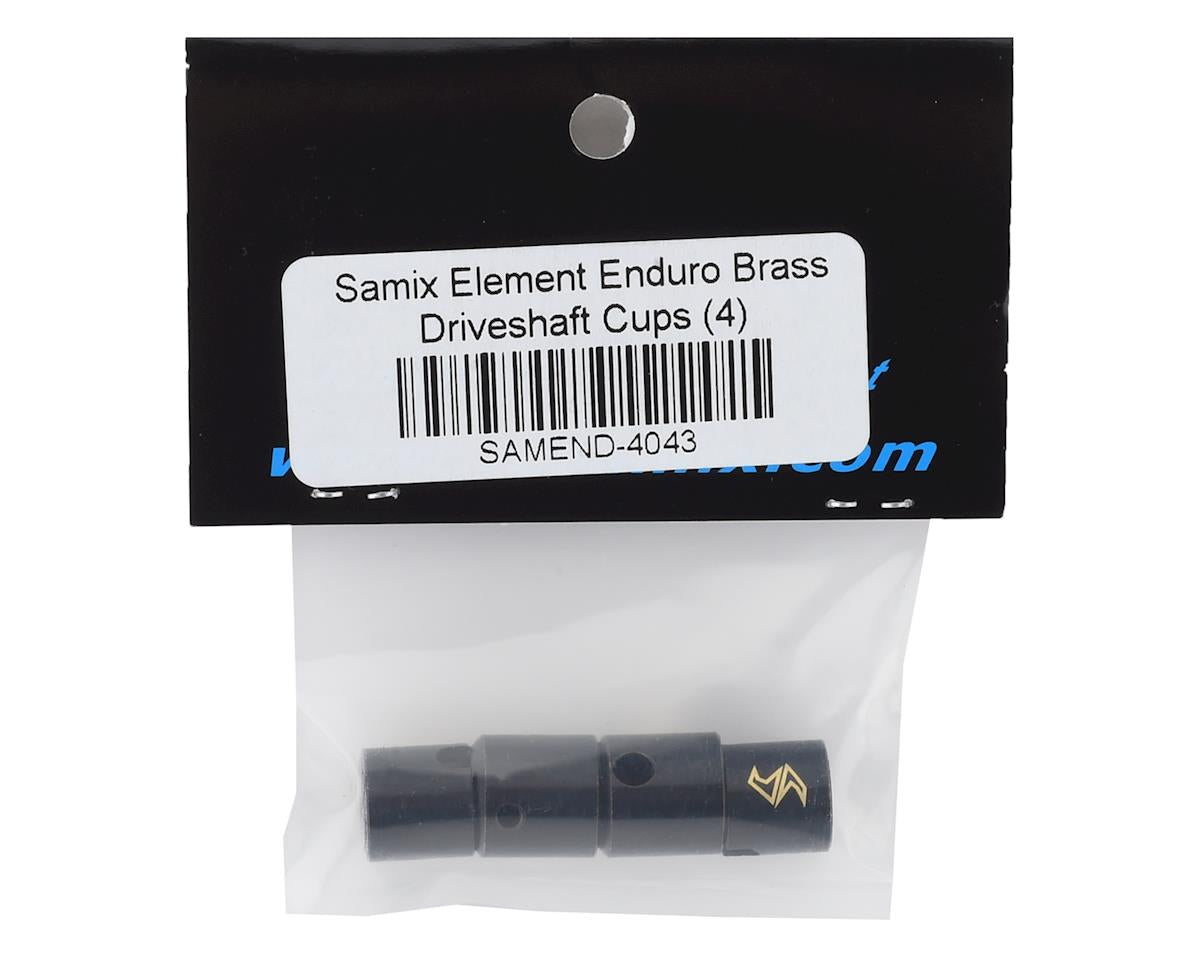 サミックス エンデューロ 真鍮ドライバーシャフトキャップ (4個) SAMIX END-4043