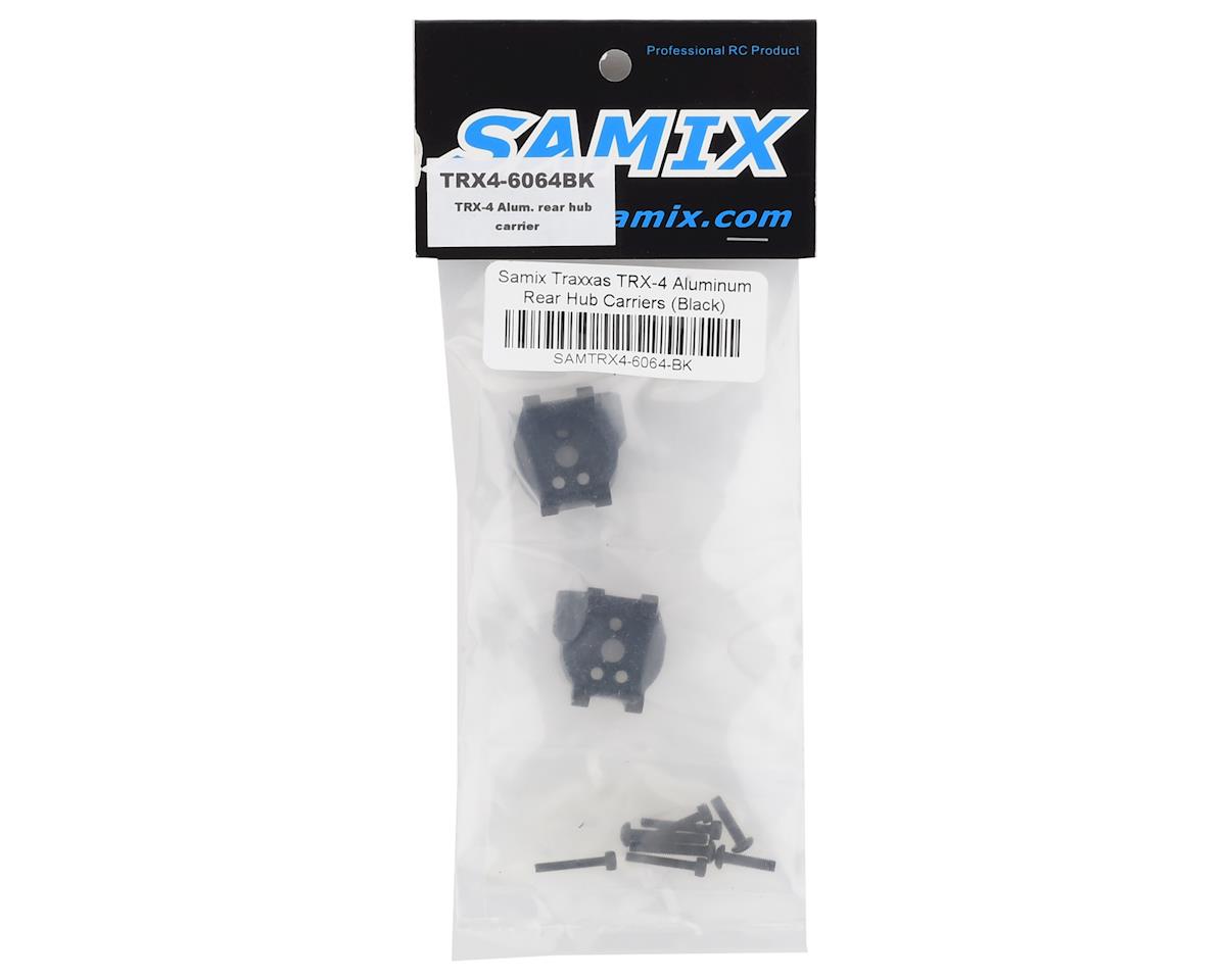 サミックス Traxxas TRX-4用 アルミリアハブキャリア 2個 各色 TRX4-6064
