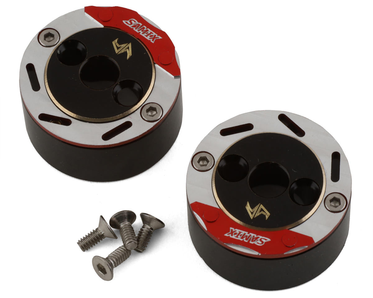 サミックス Traxxas TRX4M用 真鍮製リアブレーキアダプターセット(スケールブレーキローター&キャリパー付き)TRX4M-4415FS