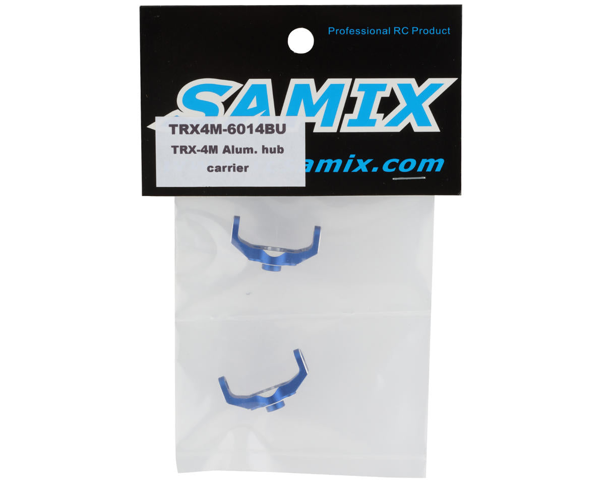 サミックス Traxxas TRX4M用 アルミハブキャリア TRX4M-6014各色