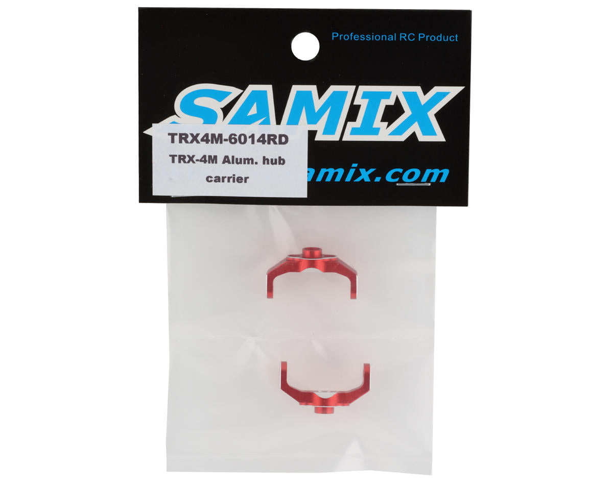 サミックス Traxxas TRX4M用 アルミハブキャリア TRX4M-6014各色