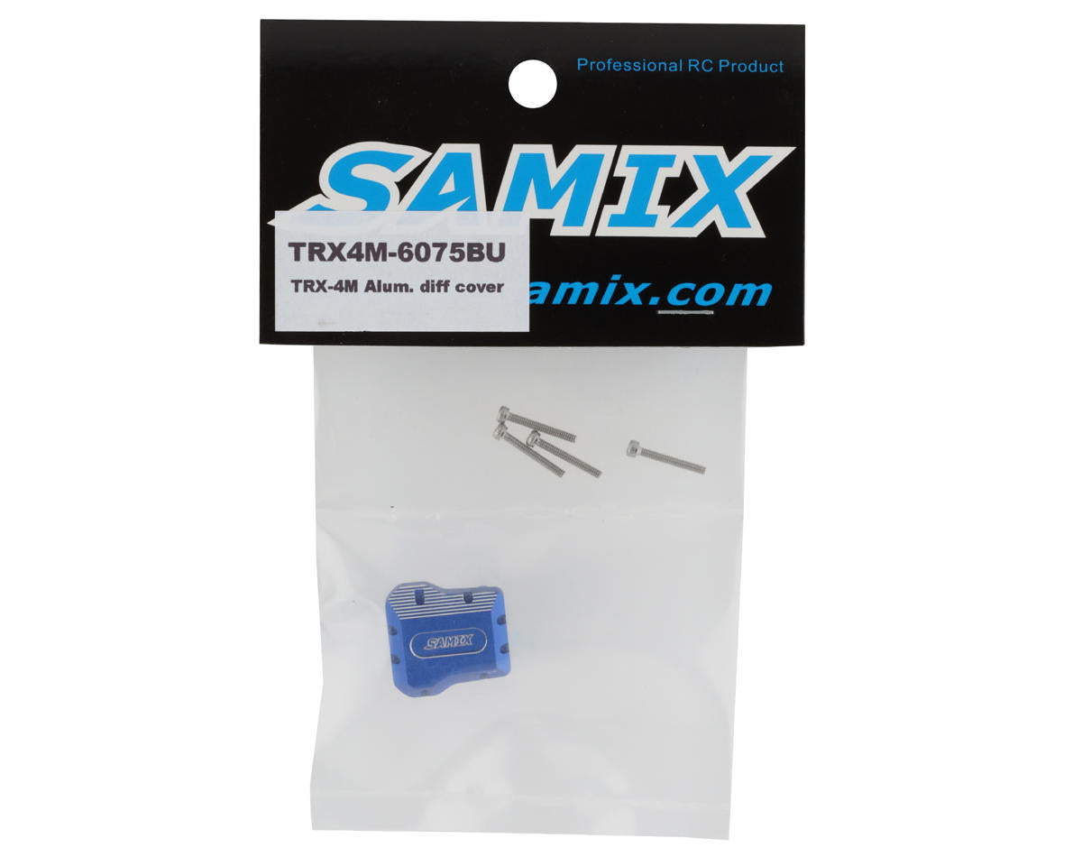サミックス Traxxas TRX4M用 アルミデファレンシャルカバー TRX4M-6075各色