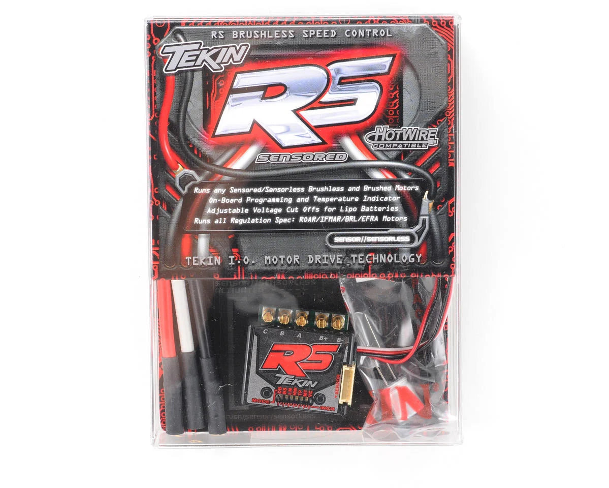 Tekin RS センサー付きブラシ/ブラシレス ESC TEKTT1152