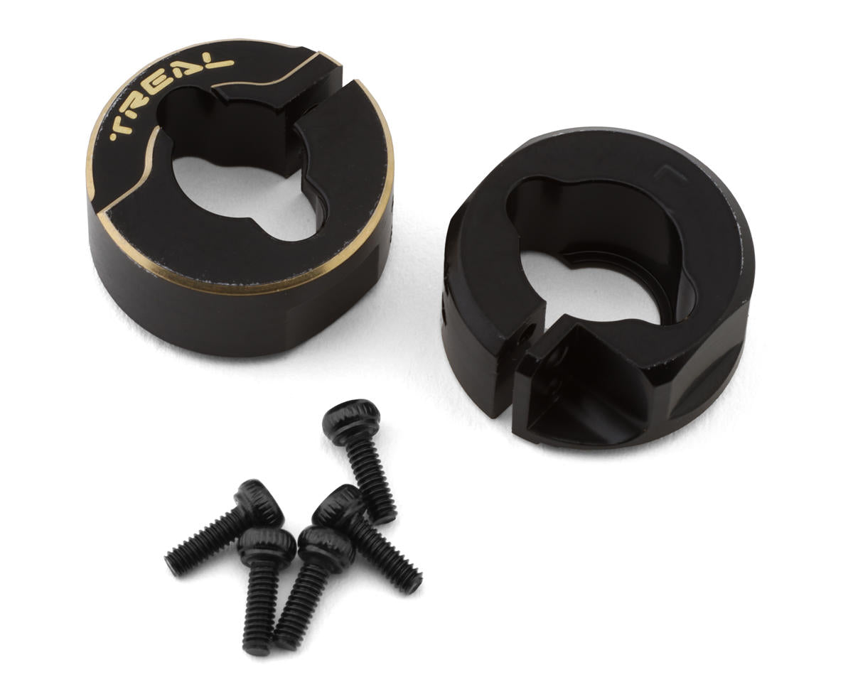 TREAL HOBBY Traxxas TRX-4M TRX-4MT用 真鍮製リアカウンターウェイト (13g)