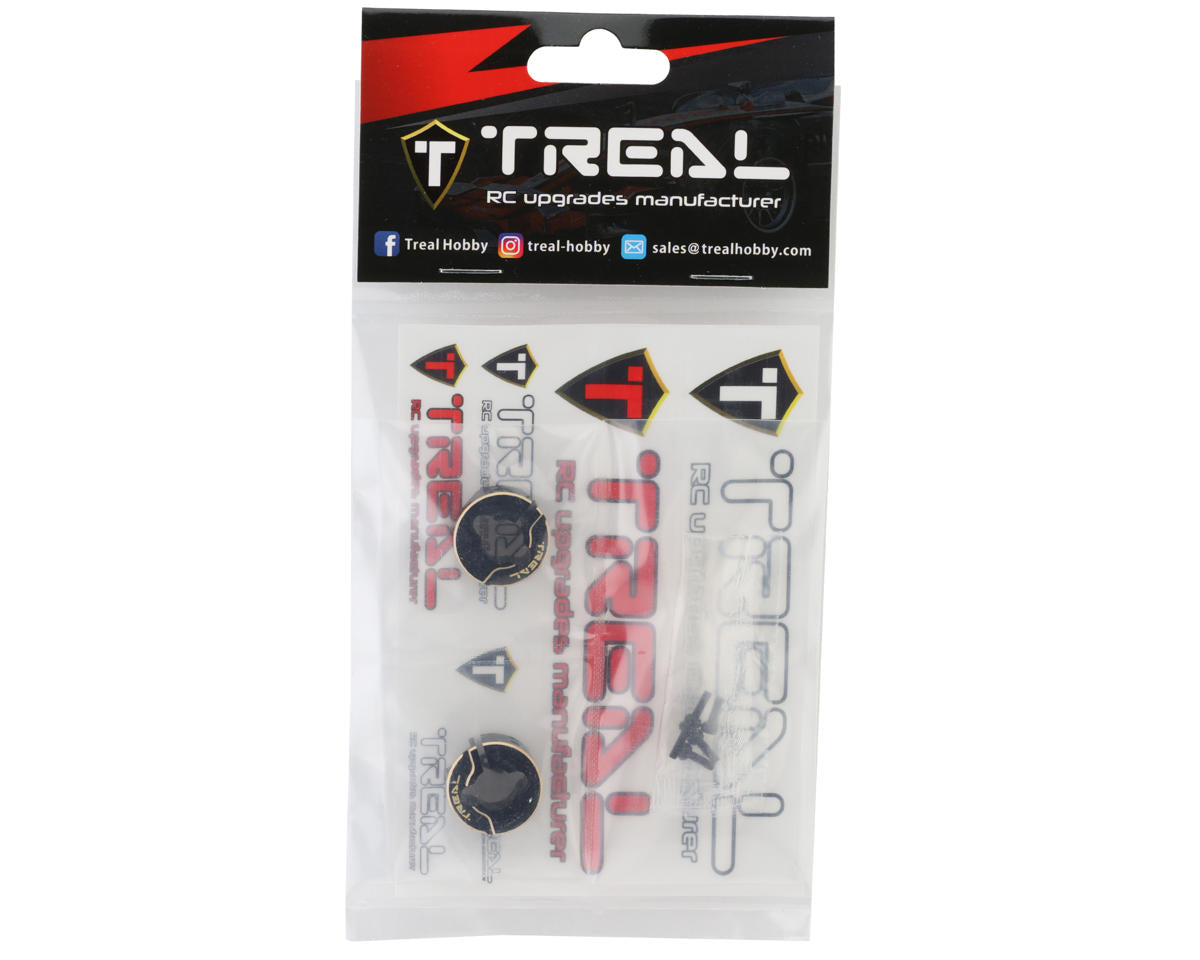 TREAL HOBBY Traxxas TRX-4M TRX-4MT用 真鍮製リアカウンターウェイト (13g)