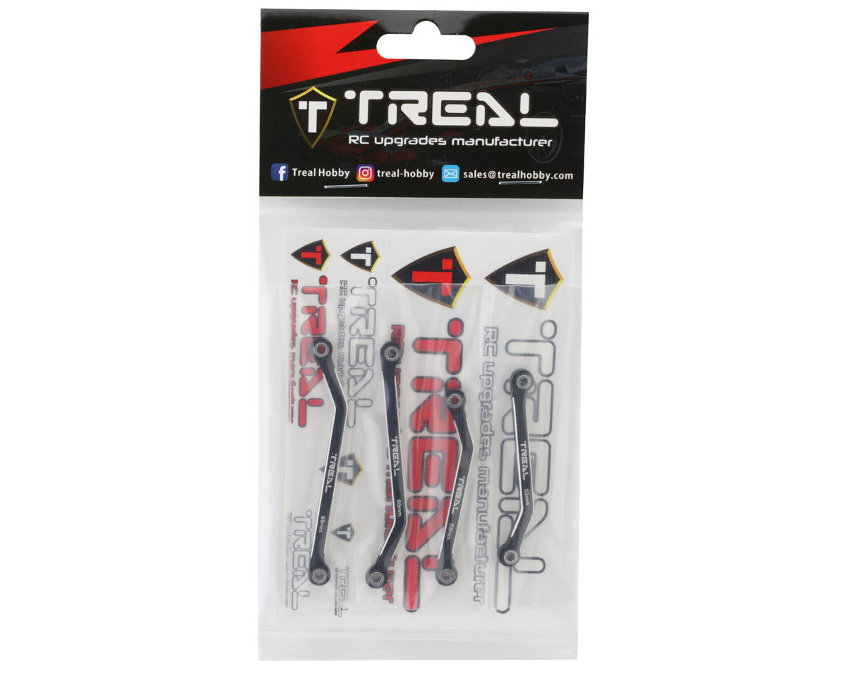 TREAL HOBBY Traxxas TRX-4M用 アルミ製 ハイクリアランス ロアサスペンションリンク 各色