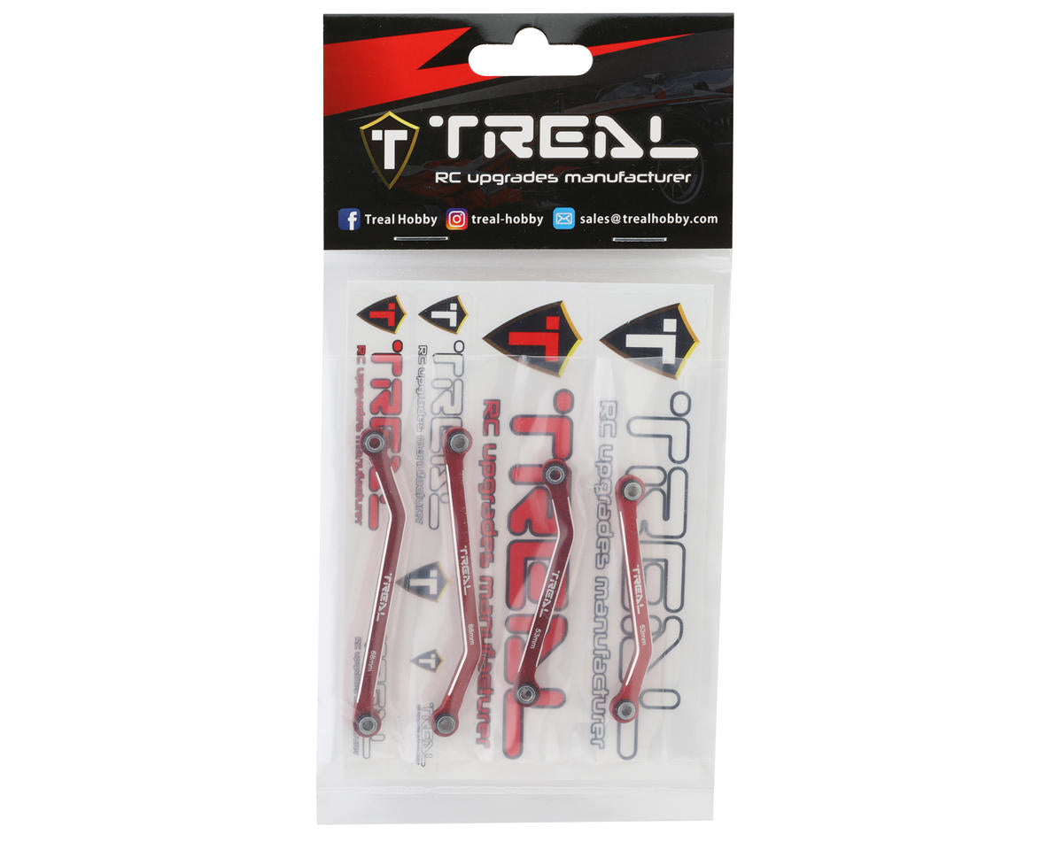 TREAL HOBBY Traxxas TRX-4M用 アルミ製 ハイクリアランス ロアサスペンションリンク 各色