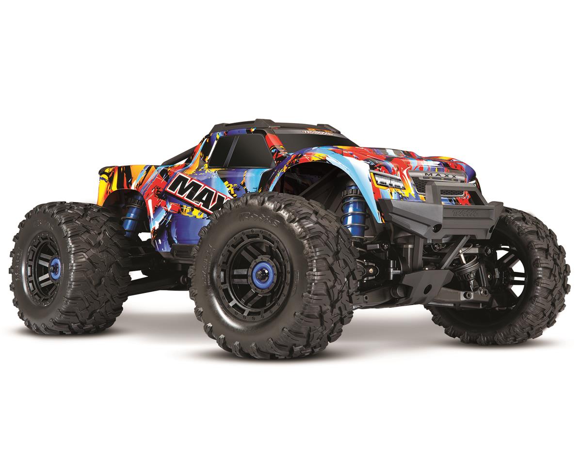 トラクサス 1 / 10 MAXX 4WD モンスタートラック RTR(グリーン) traxxas 89076-4 - RCTRAIL