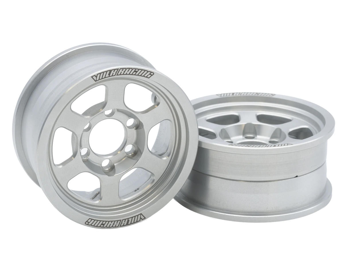 ヴァンキッシュ 1.9インチ Volk Racing TE37XT CNCアルミニウム クローラービードロックホイール(2個)(M-SPEC)
