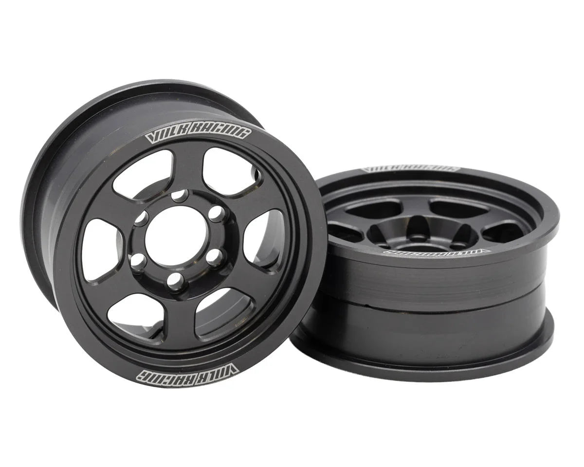 ヴァンキッシュ 1.9インチ Volk Racing TE37XT CNCアルミニウム クローラービードロックホイール(2個)(M-SPEC)