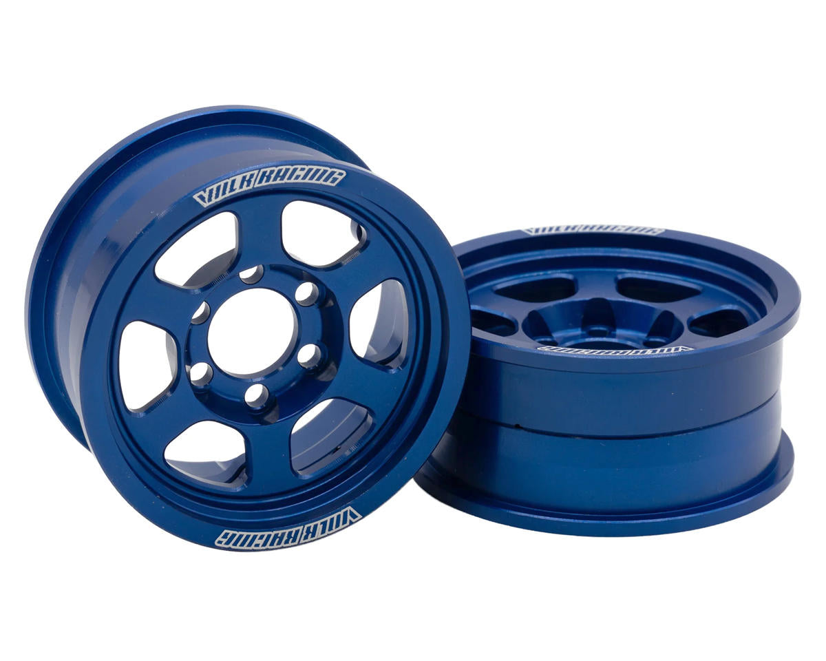 ヴァンキッシュ 1.9インチ Volk Racing TE37XT CNCアルミニウム クローラービードロックホイール(2個)(M-SPEC)