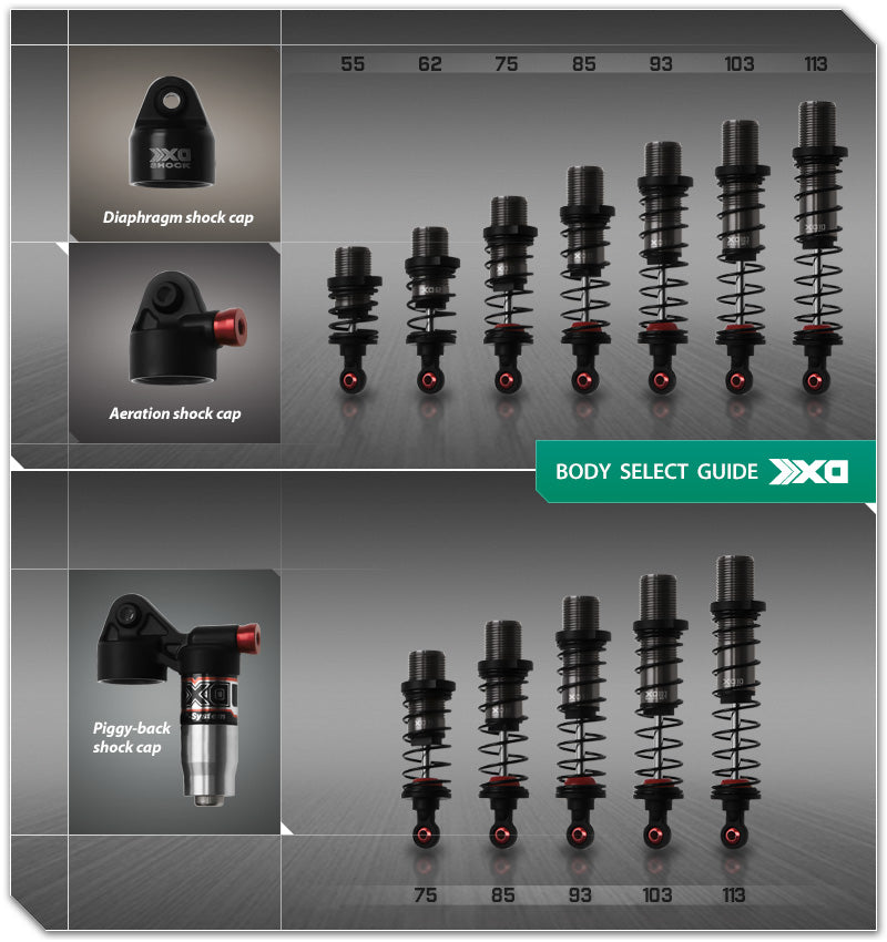 GMADE XD ダイヤフラムショック 85mm (2個)GM22207