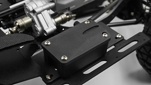 Xtra Speed XS02 V8 リバースエンジン 2 スピード & カーボンレール 1/10 スケール クローラーキット 313mm #XS-CAR-912