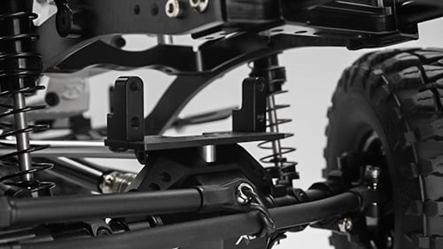 Xtra Speed XS02 V8 リバースエンジン 2 スピード & カーボンレール 1/10 スケール クローラーキット 313mm #XS-CAR-912