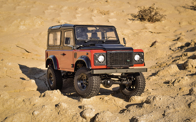 RC4WD ゲレンデ II RTR 2015 ランドローバー ディフェンダー D90 ボディセット付き (オートバイオグラフィー リミテッド エディション)