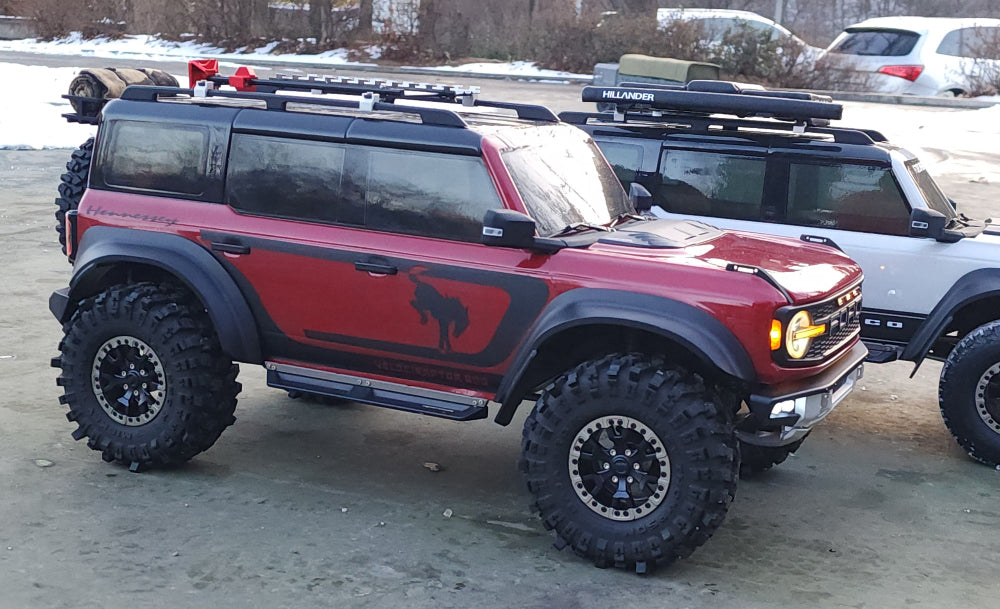 H-TECHトラクサス TRX4 ブロンコ適合 カッティングデカール (ヘネシー)