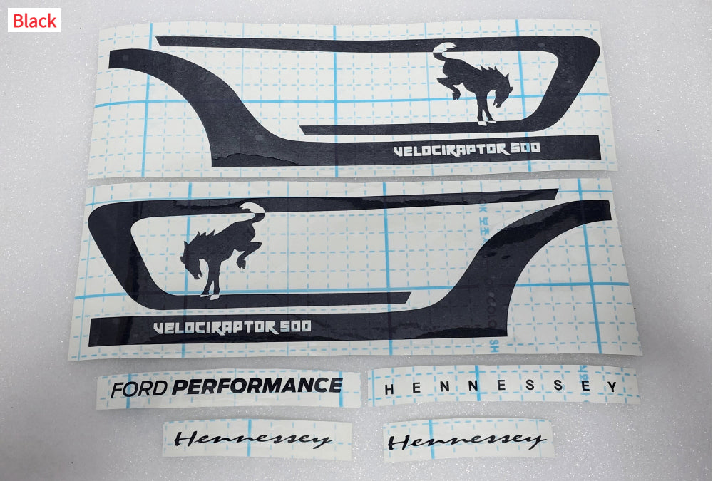 H-TECHトラクサス TRX4 ブロンコ適合 カッティングデカール (ヘネシー)
