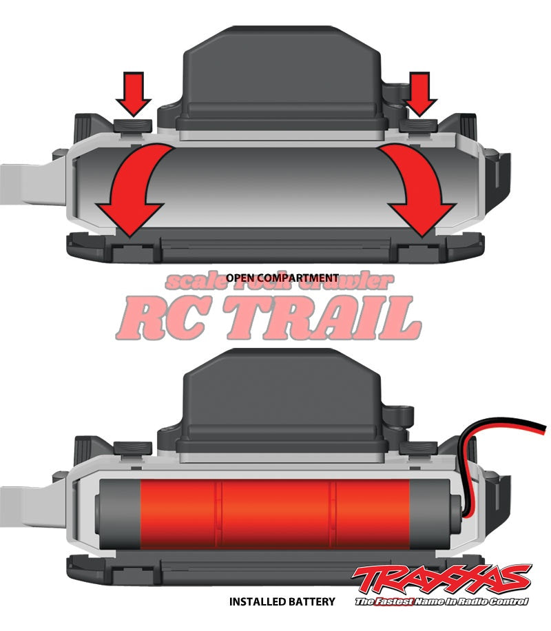 トラクサス E-Revo 1/16 4WD RTRトラック(レッド)バッテリー+充電器付き 71054-1 - RCTRAIL