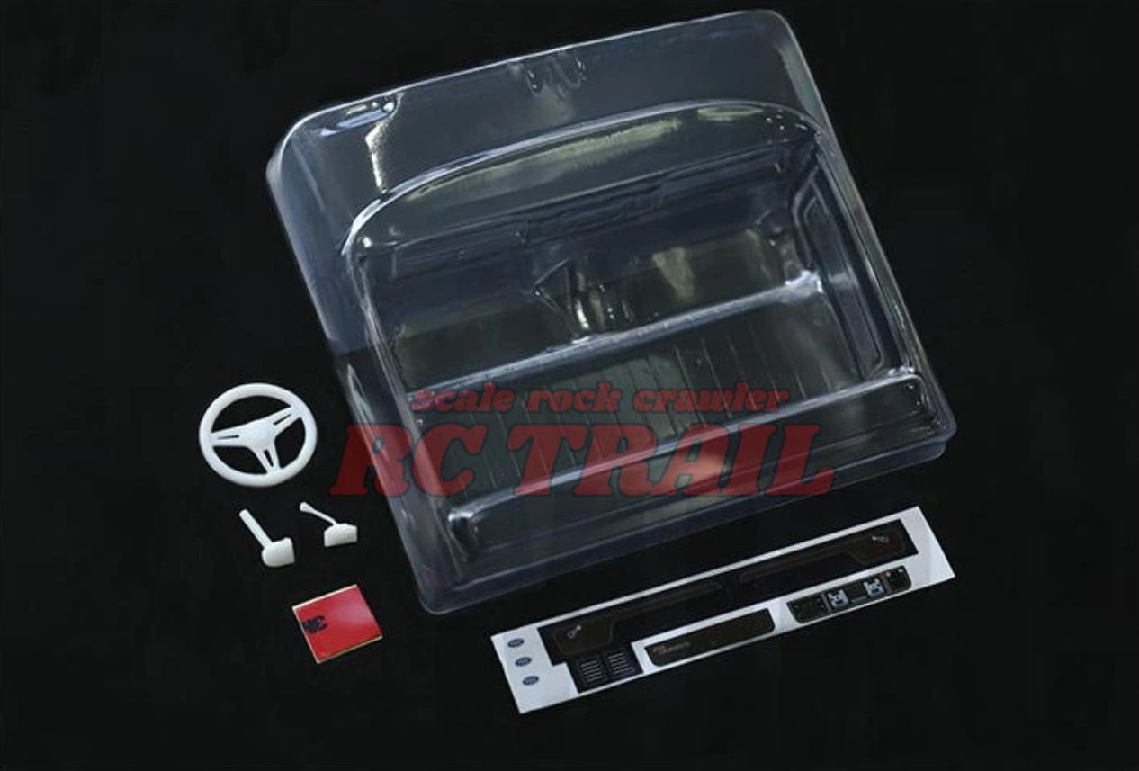 インナーボディ 1/10クローラー用 クリアー - RCTRAIL