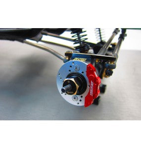 サミックス エンデューロ ブラスヘビーナックルフルセット (スケールブレーキローター&キャリパーセット付) RCEND-4412FS