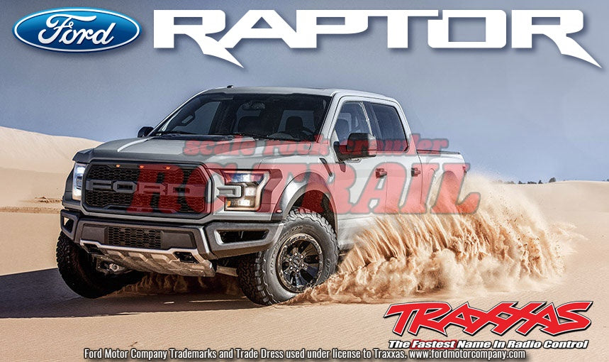 トラクサス フォード F-150 ラプター レッド RTR 1/10 スラッシュ 2WD Truck TQ 2.4GHz プロポ、バッテリー、充電器付き 58094-1 - RCTRAIL