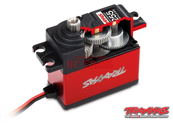 トラクサス High-Torque 400 Red ブラシレスデジタルサーボ 2255 - RCTRAIL