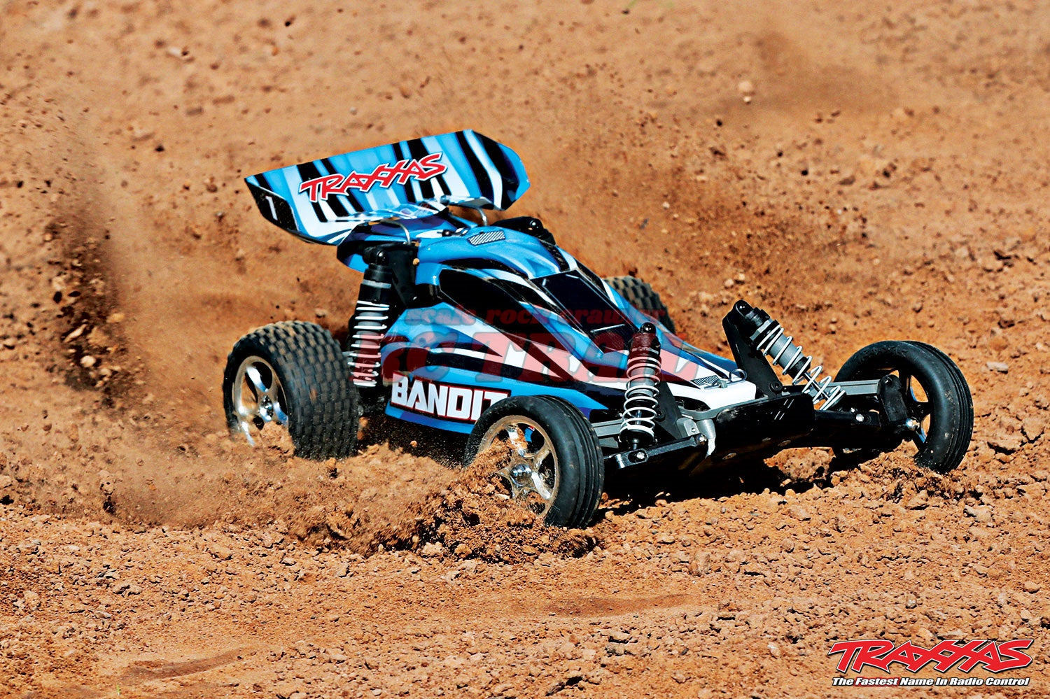 トラクサス Bandit XL-5 1/10 RTR バギー(ブルー) XL-5 ESC&TQ2.4GHzプロポ付属 Traxxas 24054-4 - RCTRAIL