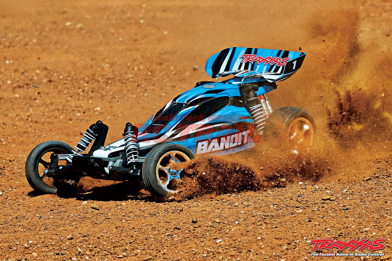 トラクサス Bandit XL-5 1/10 RTR バギー(ブルー) XL-5 ESC&TQ2.4GHzプロポ付属 Traxxas 24054-4 - RCTRAIL