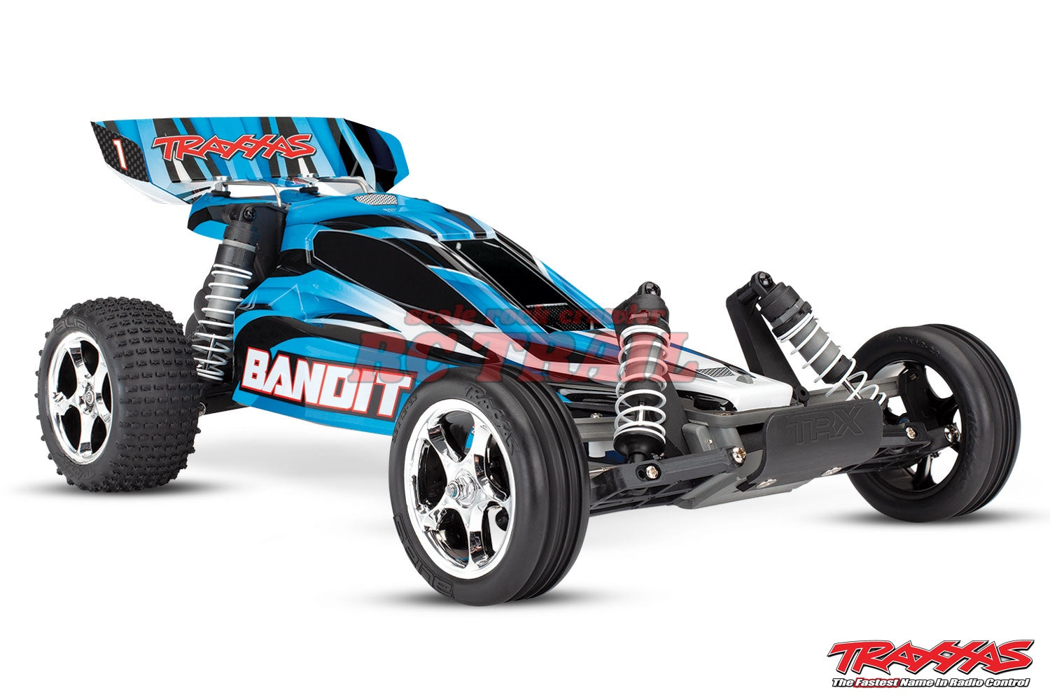 トラクサス Bandit XL-5 1/10 RTR バギー(ブルー) XL-5 ESC&TQ2.4GHzプロポ付属 Traxxas 24054-4 - RCTRAIL