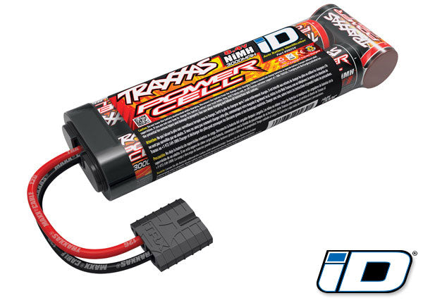トラクサス 純正ニッケル水素バッテリー パワーセル 3000mAh  7-C フラット、8.4V  2923X