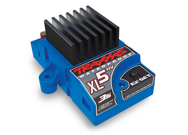 トラクサス TRX4 純正ESC XL-5HV 3s電子速度制御、防水(低電圧検出、fwd / rev /ブレーキ) Traxxas 3025 - RCTRAIL
