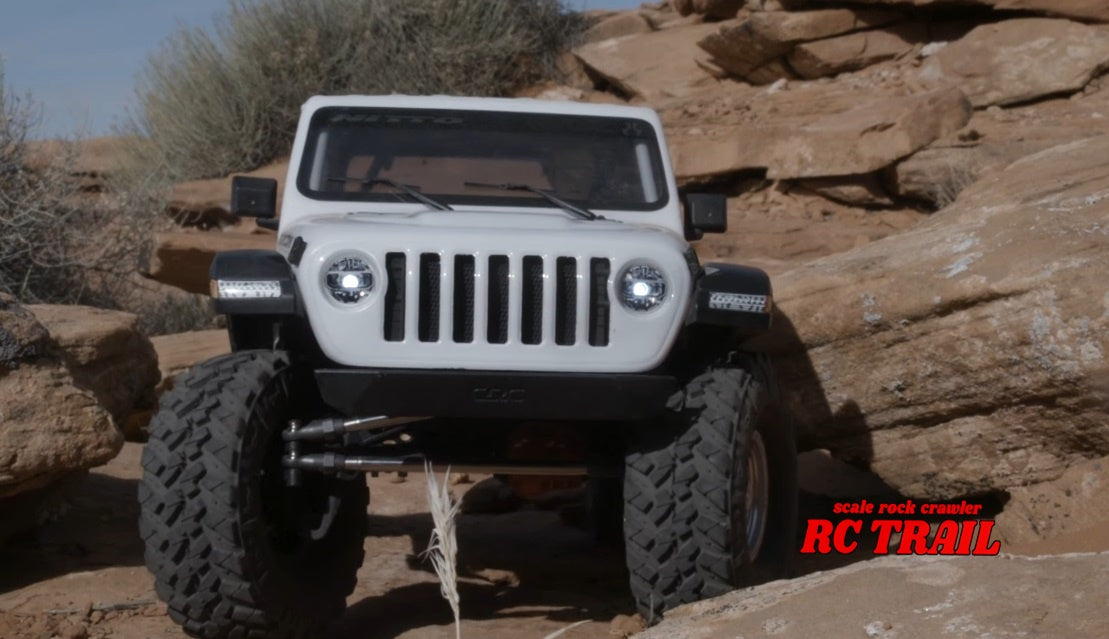 アキシャル SCX10III ジープJLUラングラー RTR 4WD ロッククローラー(グレー)ポータルアクスル2.4GHzプロポ付き AXI03003T1 - RCTRAIL