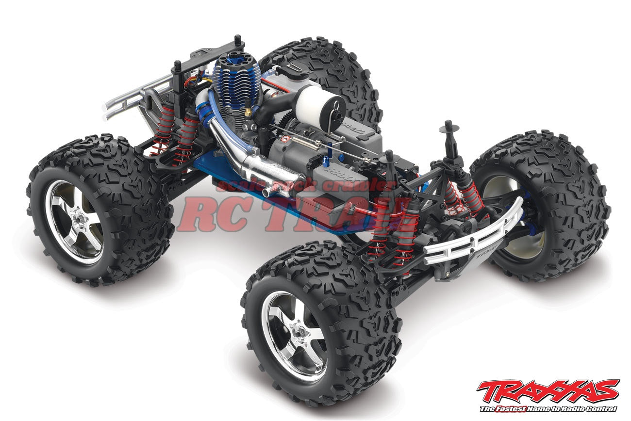 トラクサス T-Maxx 3.3 レッド 4WD RTR エンジンモンスタートラック TQi TSMテレメトリ バッテリー、DC充電器付き Traxxas 49077-3 - RCTRAIL