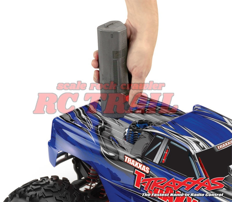 トラクサス T-Maxx 3.3 レッド 4WD RTR エンジンモンスタートラック TQi TSMテレメトリ バッテリー、DC充電器付き Traxxas 49077-3 - RCTRAIL