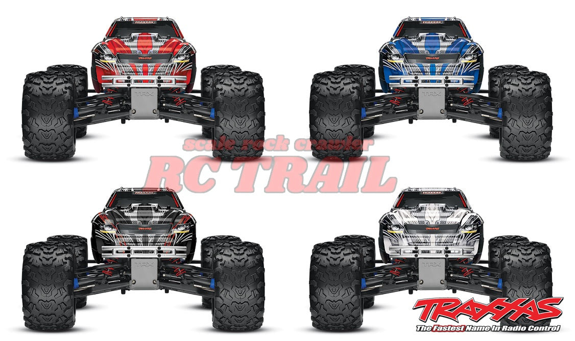トラクサス T-Maxx 3.3 レッド 4WD RTR エンジンモンスタートラック TQi TSMテレメトリ バッテリー、DC充電器付き Traxxas 49077-3 - RCTRAIL
