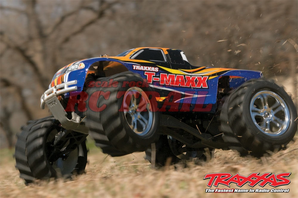 トラクサス T-Maxx クラシック(ブラック) RTR モンスタートラック TQ 2.4GHzラジオ EZスタートバッテリーおよびDC充電器付き  49104-1 - RCTRAIL
