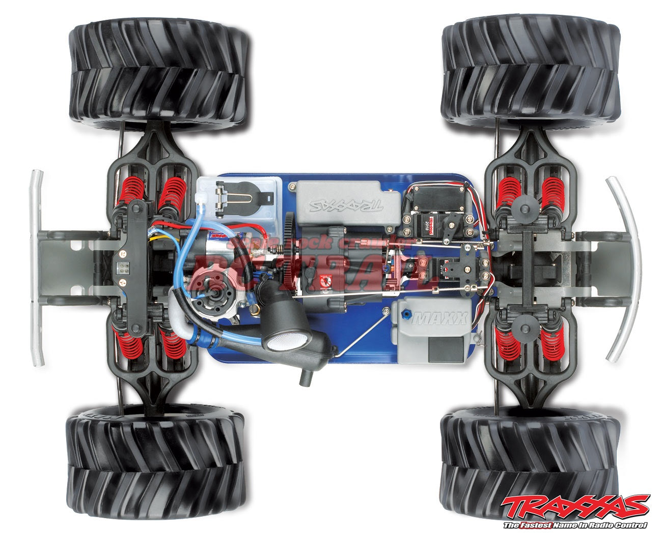 トラクサス T-Maxx クラシック(ブラック) RTR モンスタートラック TQ 2.4GHzラジオ EZスタートバッテリーおよびDC充電器付き  49104-1 - RCTRAIL