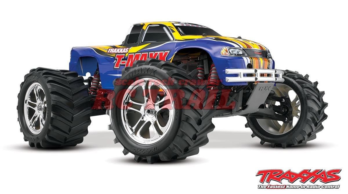 トラクサス T-Maxx クラシック(ブラック) RTR モンスタートラック TQ 2.4GHzラジオ EZスタートバッテリーおよびDC充電器付き  49104-1 - RCTRAIL
