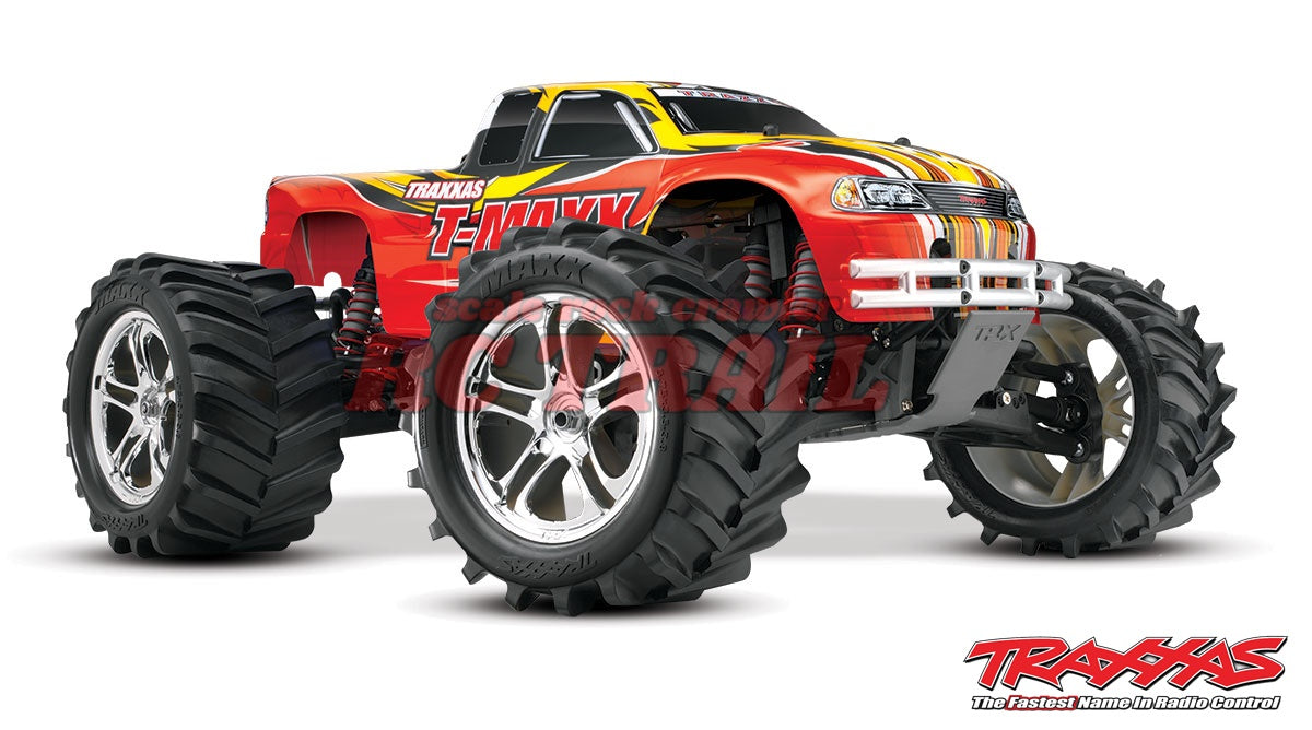 トラクサス T-Maxx クラシック(ブラック) RTR モンスタートラック TQ 2.4GHzラジオ EZスタートバッテリーおよびDC充電器付き  49104-1 - RCTRAIL