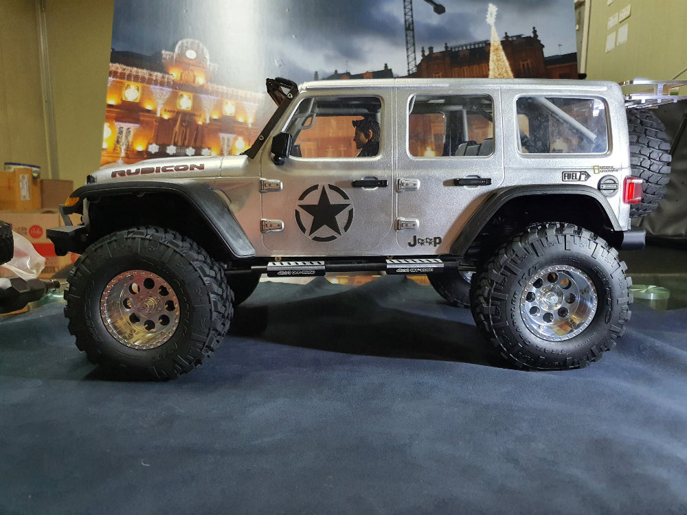 H-TECH RC 1/10 2.2インチ アルミ メタル ビードロック ホイール 4本 (HTW2.2-01)