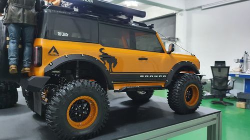 H-TECHトラクサス TRX4 ブロンコ適合 アルミ メタル フェンダー