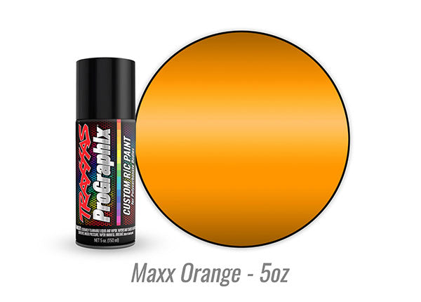 トラクサス ボディペイント MaxxOrange 5Oz スプレー 塗料 traxxas 5051 - RCTRAIL