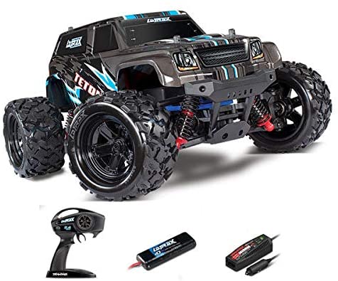 トラクサス LaTrax Teton 1/18 4WD RTRモンスタートラック(ブラック)バッテリー、DC充電器付き Traxxas CB76054-1 - RCTRAIL