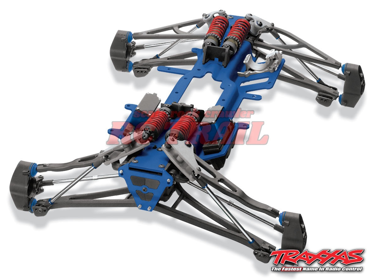 トラクサス Revo 3.3 4WD RTR エンジン モンスタートラック  / TQi(レッド)2.4Ghz プロポ、TSM、バッテリー&充電器、スターター付属 53097-3 - RCTRAIL