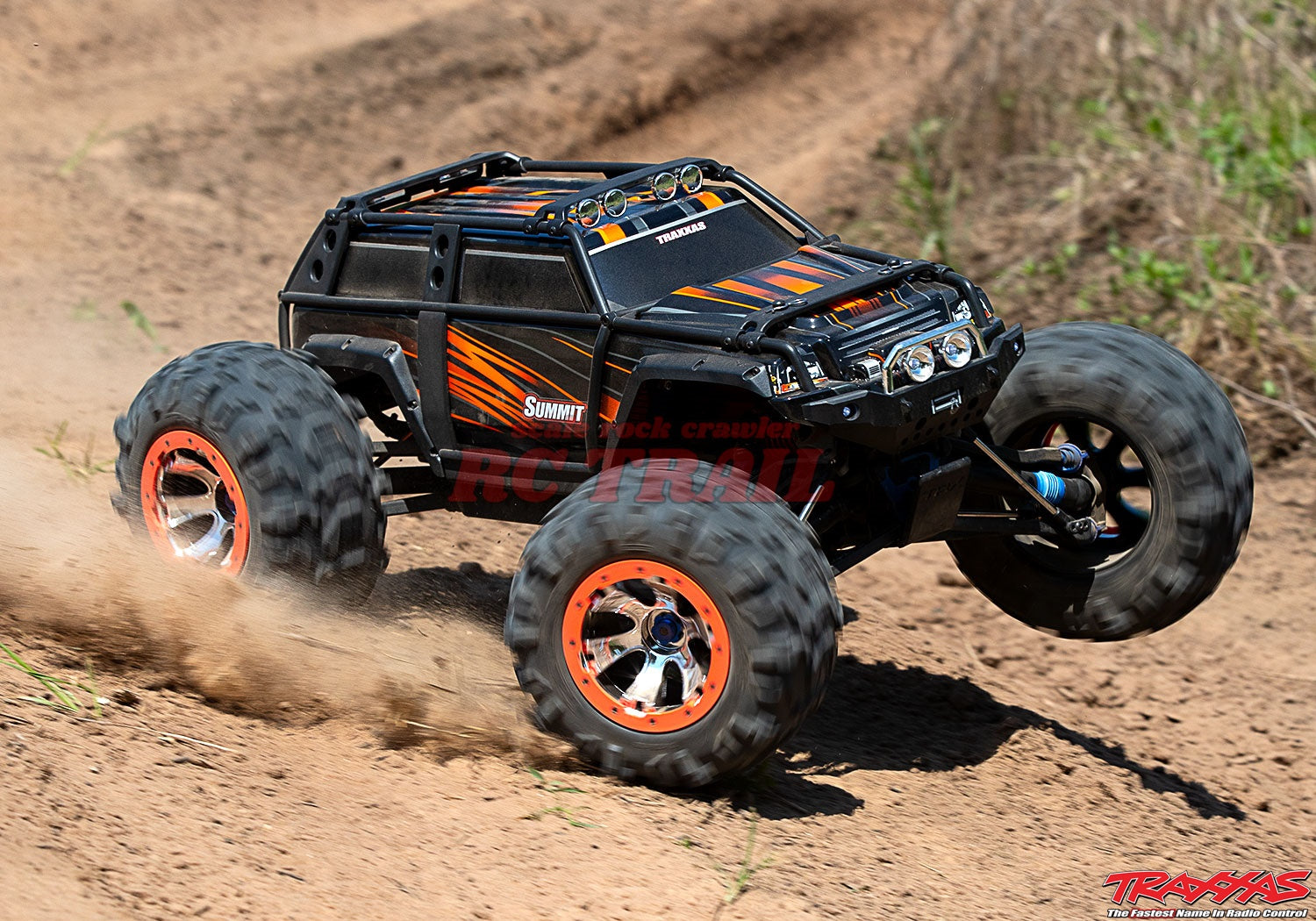 トラクサス サミット パープル RTR 1/8 モンスタートラック TRA56076-4 - RCTRAIL