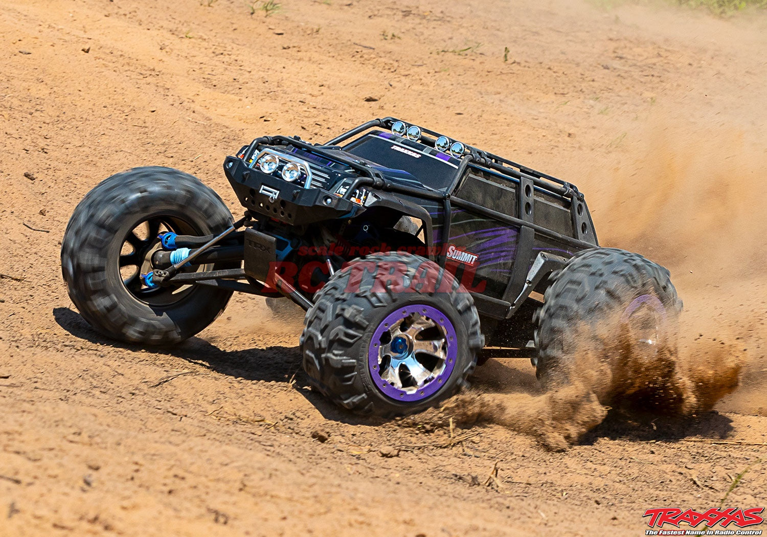 トラクサス サミット パープル RTR 1/8 モンスタートラック TRA56076-4 - RCTRAIL
