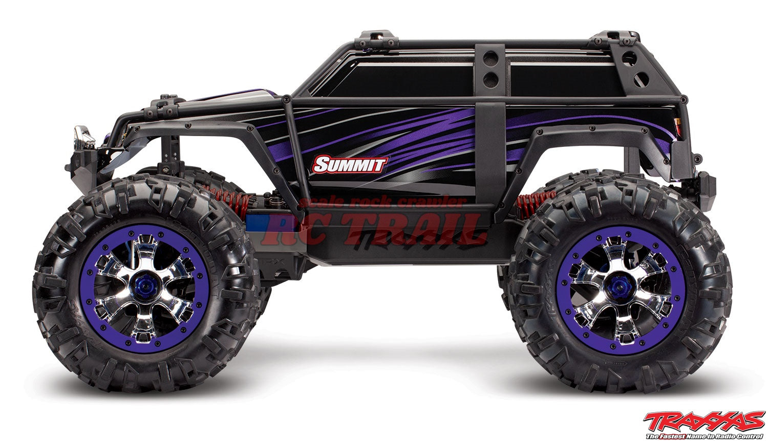 トラクサス サミット パープル RTR 1/8 モンスタートラック TRA56076-4 - RCTRAIL