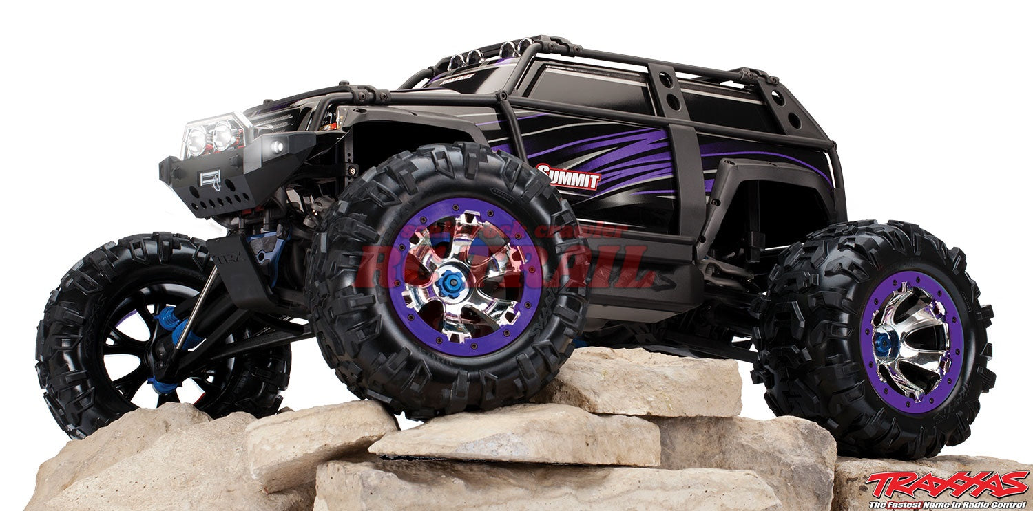 トラクサス サミット パープル RTR 1/8 モンスタートラック TRA56076-4 - RCTRAIL