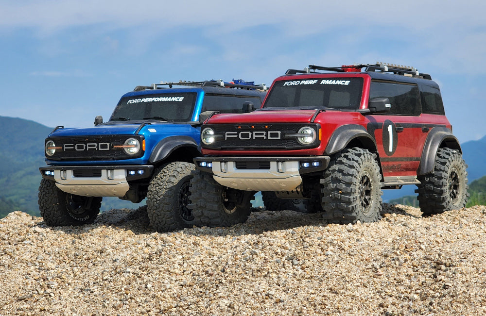 H-TECH RC 1/10 アルミ メタル スケール ホイール (Traxxas TRX4 Bronco 2022 適合) (HTW2.1-04)