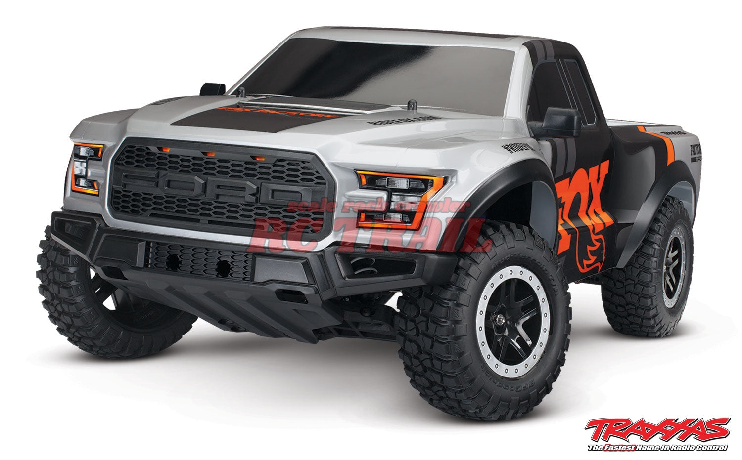 トラクサス フォード F-150 ラプター レッド RTR 1/10 スラッシュ 2WD Truck TQ 2.4GHz プロポ、バッテリー、充電器付き 58094-1 - RCTRAIL